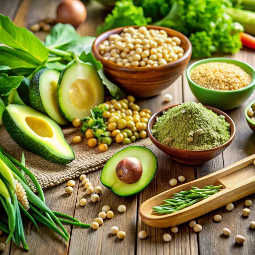 अंकुरित जौ और एवोकाडो सलाद